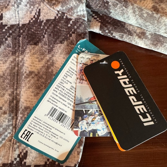 NWT Icepeak Softshell Ski Jacket Sz. 10 - Picture 7 of 15